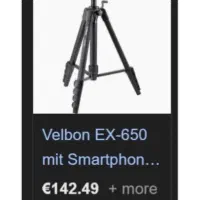 ۳ پایه دوربین velbon