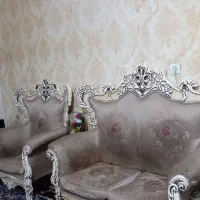 مبل سلطنتی شیک ۷نفره|مبلمان خانگی و میز عسلی|اقبالیه, |دیوار