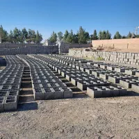 تولید انواع بلوک سیمانی ، پوکه ای و قطعات بتنی|مصالح و تجهیزات ساختمان|کرمان, |دیوار
