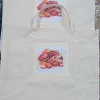 کیف نان دو لایه کتان نخ خالص