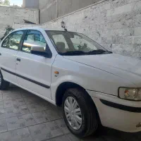 سمند LXسفید 93 بدون رنگ شاسی وحتی سینی ها پلمپ