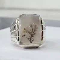 انگشتر نقره شجر قائنات کلکسیونی دستساز