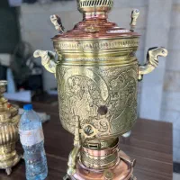 سماور ذغالی و نفتی کار دست