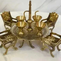 ست میز صندلی برنز