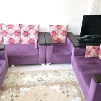 مبلمان ۷ نفره با پشتی های دورو