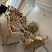 مبل استیل و میز ناهار خوری