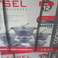 سرویس قابلمه چدن گرانیتی ۱۲ پارچه AYSEl آیسل|ظروف پخت‌وپز|تهران, شوش (باغ آذری)|دیوار
