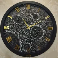 تابلو ماه ساعت ماه و آینه ماه