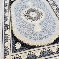 فرش  طرح آیلار نقره ای ××٪