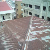 نقاشی ساختمان رنگ آمیزی حلب سقف.نقاشی درب ورودی|خدمات پیشه و مهارت|رشت, فخب|دیوار