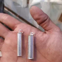 لوله حرز وزنجیر نقره