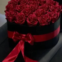 دسته گل و باکس رز روبانی|گل مصنوعی|کازرون, |دیوار