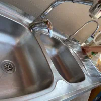 سینک ظرفشویی با ملزومات شیر آلات|مصالح و تجهیزات ساختمان|نوشهر, |دیوار