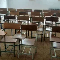 صندلی دانشجویی چوبی فلزی|صندلی و نیمکت|بابل, |دیوار