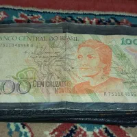 پول برزیل 100کروز کلکسیونی|کلکسیون سکه، تمبر، اسکناس|ابهر, |دیوار