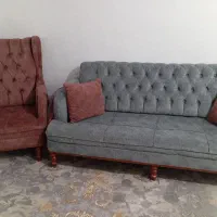 مبل تازه 8نفره شرکتی اصل|مبلمان خانگی و میز عسلی|سقز, |دیوار