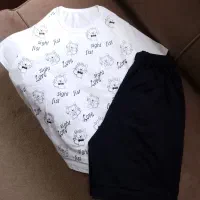 ست تیشرت و شلوارک میکس