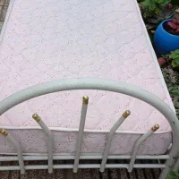 تختخواب فلزی یکنفره|تخت و سرویس خواب|علی‌آباد کتول, |دیوار