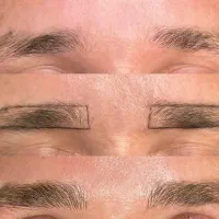 میکرو ابرو آقایان -نتیجه کاملاً طبیعی