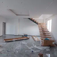 کاغذ دیواری و پارکت قاب بندی  تی وی وال