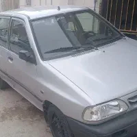 پراید نقره ای 87  عالی و سرحال