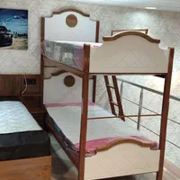 تخت دوتایی دو طبقه مدل پرنس|تخت و سرویس خواب|اردبیل, |دیوار