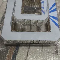 لوستر کریستال ۳ حلقه و۲ حلقه|لوستر و چراغ آویز|مشهد, زمرد|دیوار