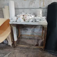 میز چوبی برای کفاشی و خیاطی کارخانه