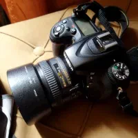 دوربین d7100 نیکون با لنز 50mm f1.4|دوربین عکاسی و فیلم‌برداری|تهران, سنگلج (شاپور)|دیوار