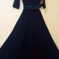 پیراهن مشکی بلند