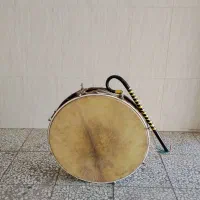 یک عدد طبل پوستی نو