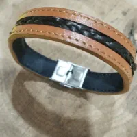 دستبند چرم موی یار|جواهرات|زاهدان, |دیوار