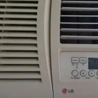 کولر گازی پنجره‌ای 19هزار ال جی در حد نو