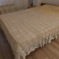 رومیزی یا شال تخت قلاب بافی|پرده، رانر، رومیزی|تهران, تهرانپارس غربی|دیوار