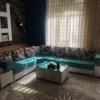 مبل 7نفره و پرده 5/5 متری والن دار