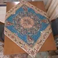 رومیزی مربع ترمه حسینی