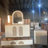 اینه کنسول حصیری|بوفه، ویترین، کنسول|ملارد, |دیوار