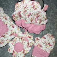 ست دمکنی، دستگیره، دستکش فر