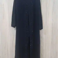 مانتو عربی مشکی سایز شماره ۳