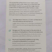 لجر نانو ایکس  Ledger Nano X|قطعات و لوازم جانبی رایانه|تهران, گمرک|دیوار