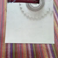 شلف دیواری.  و.  اینه تراش خورده مربعی یا لوزی|کتابخانه، شلف، قفسه‌های دیواری|تهران, جیحون|دیوار