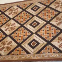 گلیم فرش سالم بدون پارگی وسوختگی