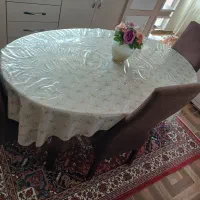 نهار خوری ۴ نفره در حد نو|میز و صندلی غذاخوری|اهر, |دیوار