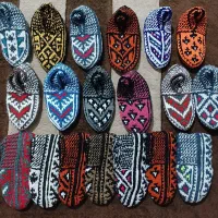 پاپوش دستبافت(ارسال از گیلان(