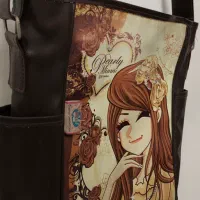 کیف قهوه ایه چرم|کیف، کفش، کمربند|گرگان, |دیوار