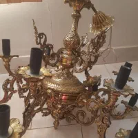 لوستر ۶شاخه|لوستر و چراغ آویز|سهند, |دیوار