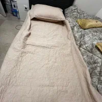 تخت یکنفره۹۰در ۲۰۰ با خوشخواب و زیر تختی و پاتختی