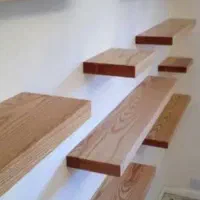 شلف پایه مخفی قفسه کتابخوانه