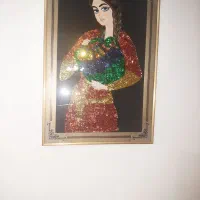 تابلو منجوق دوزی دستی|تابلو، نقاشی، عکس|رشت, دیلمان|دیوار