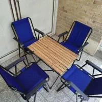 پخش صندلی تاشو مسافرتی 10فنره سوپر فومی